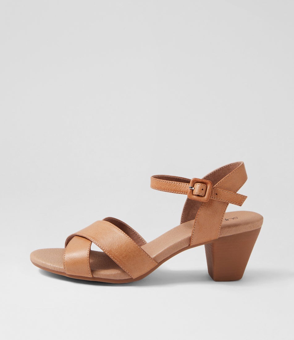 Ingrids Dark Tan Leather Sandals Ingrids Dark Tan Leather Sandals