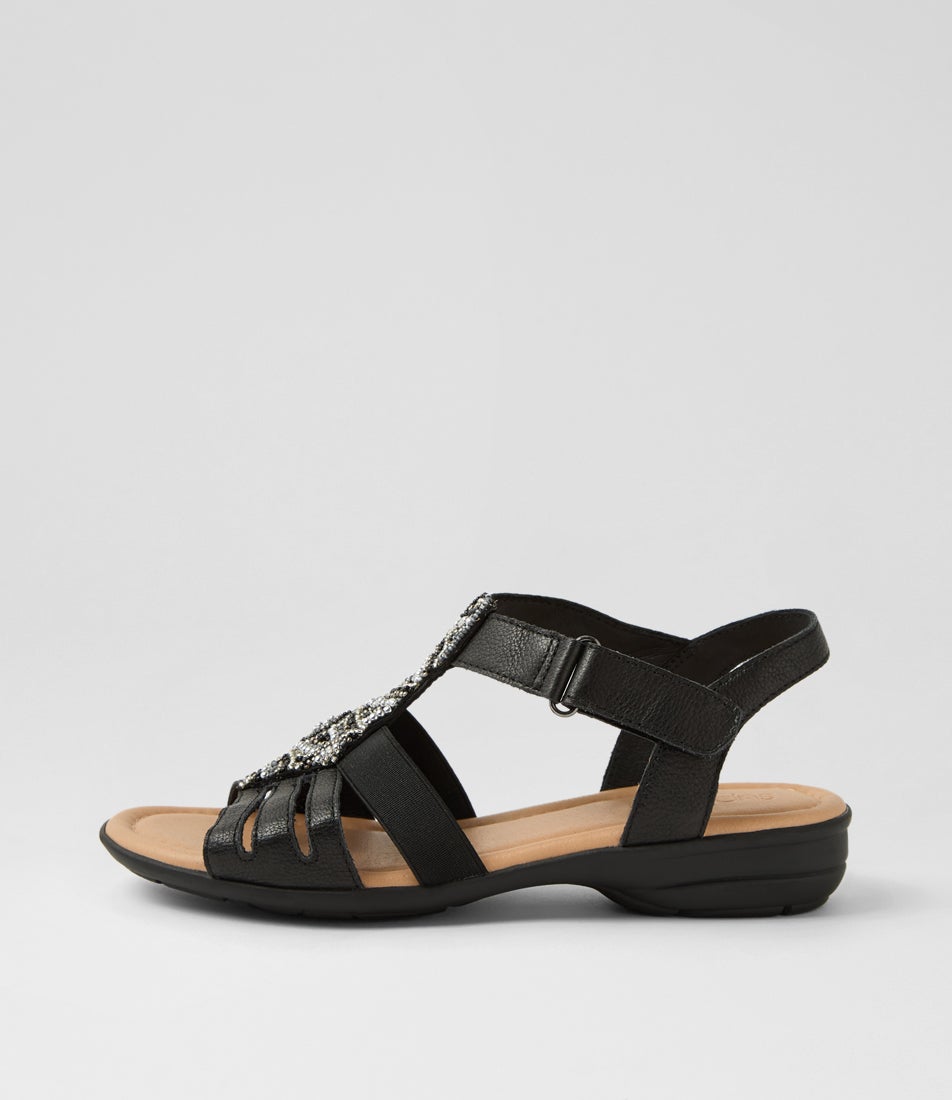 Brownyn Black Multi Sandals