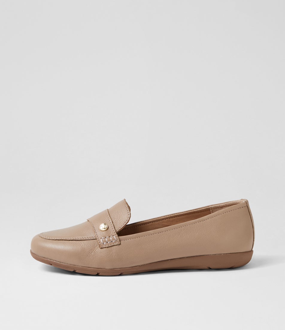 Holies Fawn Leather Flat Shoes Holies Fawn Leather Flat Shoes