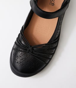 TAYIE SU BLACK LEATHER