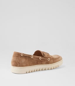 TASSINS SU LT CHOC OFF WHITE SOLE SUEDE