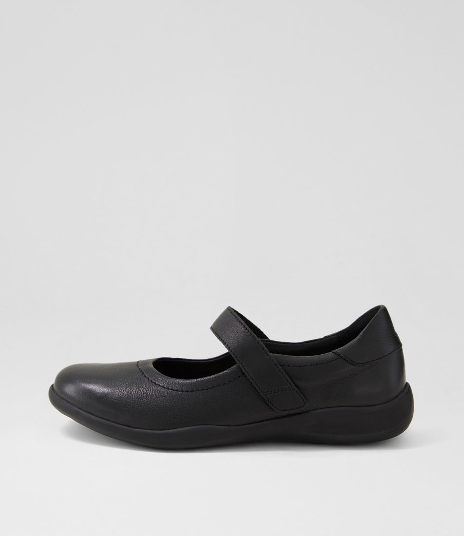 Easie D Black Leather Mary Janes Easie D Black Leather Mary Janes