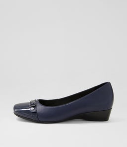 ROSALAIE SU NAVY PATENT LEATHER