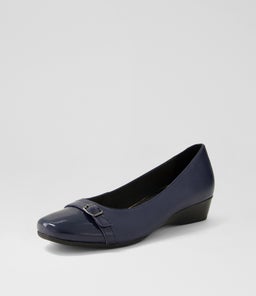 ROSALAIE SU NAVY PATENT LEATHER