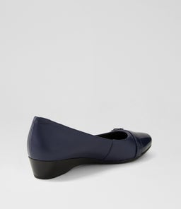 ROSALAIE SU NAVY PATENT LEATHER