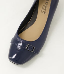 ROSALAIE SU NAVY PATENT LEATHER