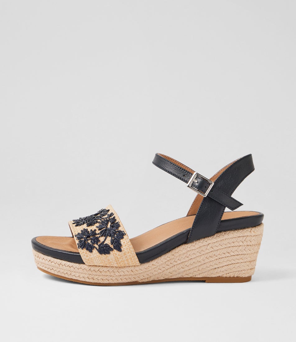 Celeste Navy Multi Sandals