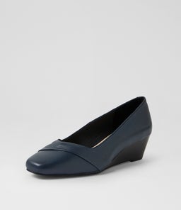 SAVERS SU NAVY LEATHER