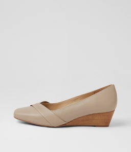 Savers Stone Leather Heels Savers Stone Leather Heels