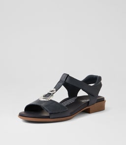 CARIES SU NAVY LEATHER