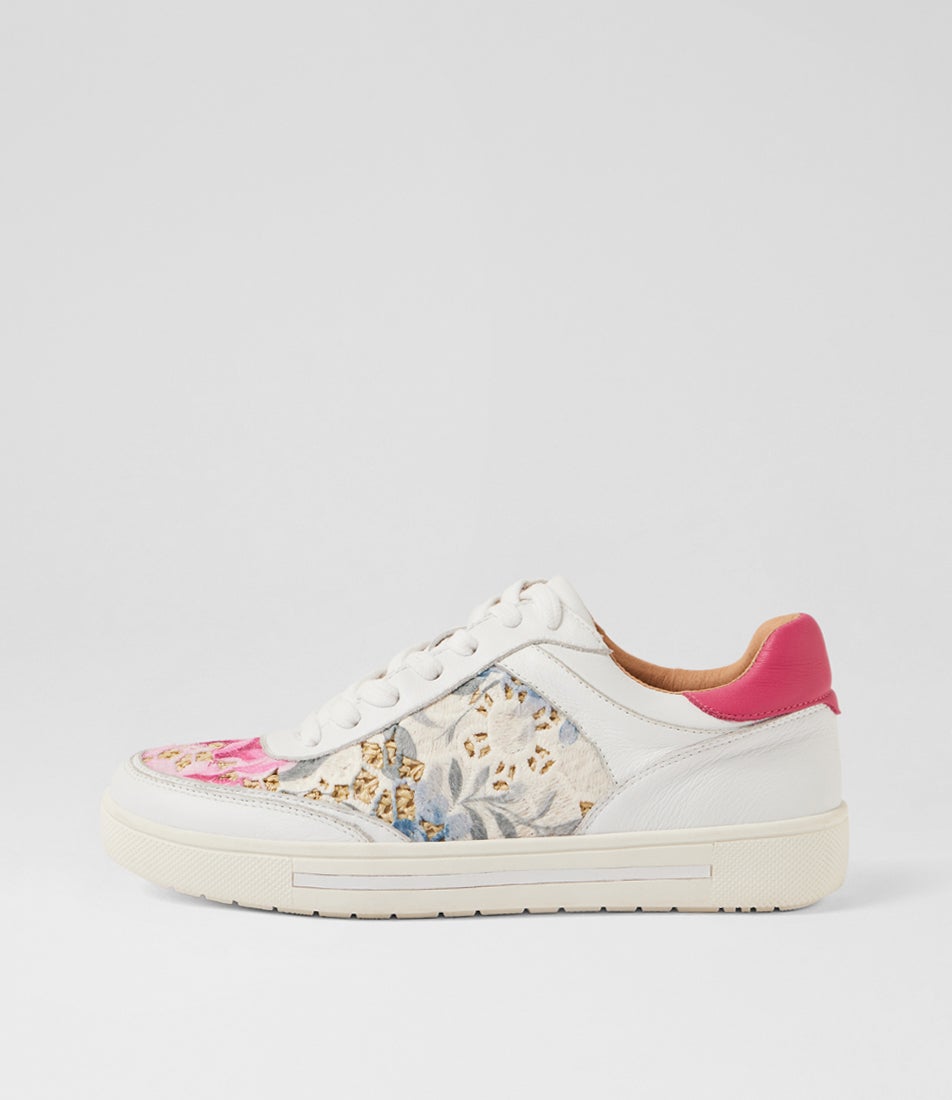 Evermore White Multi Sneakers