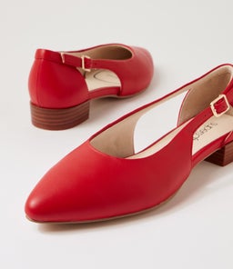 WADI D SU RED LEATHER