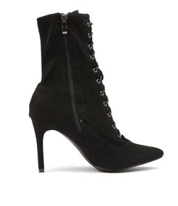 PICKENS BLACK MICROSUEDE
