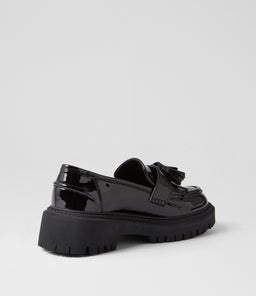 EXED TH BLACK PATENT PU