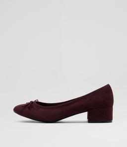 DIANA TH BORDEAUX MICROSUEDE