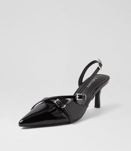 JUICY TH BLACK PATENT PU