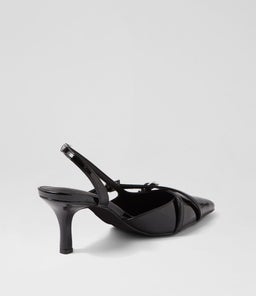 JUICY TH BLACK PATENT PU