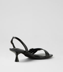 LUCKY TH BLACK PATENT PU