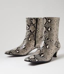 SHADE TH BLACK WHITE SNAKE PU
