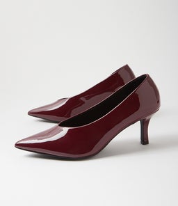 JORDYN TH CHERRY PATENT PU