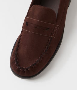 ALBERT TH CHOC MICROSUEDE