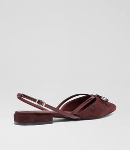 LALAA TH BORDEAUX MICROSUEDE