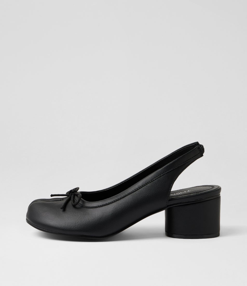 Mochi Black Slingbacks