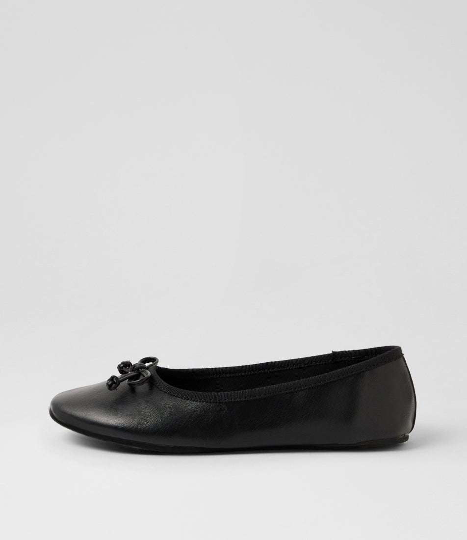 Oracle Black Ballet Flats