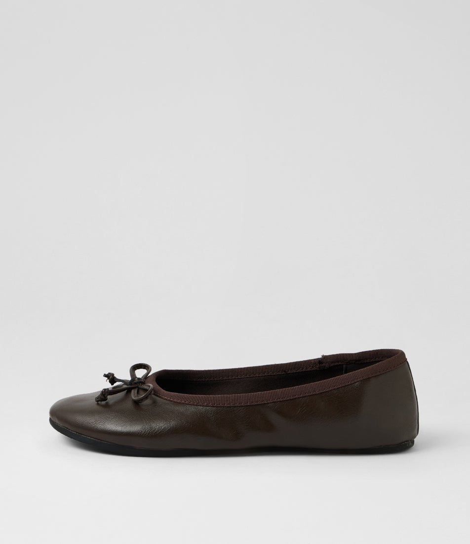 Oracle Chocolate Ballet Flats