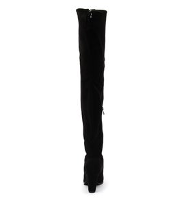 AMBROSE BLACK MICROSUEDE