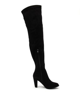 AMBROSE BLACK MICROSUEDE