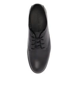 EARTHKEEPERS KEMPTON OXFORD BLACK LEATHER