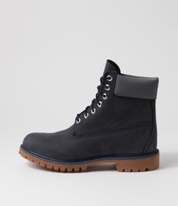 6 PREMIUM ICON BOOTS NAVY NUBUCK
