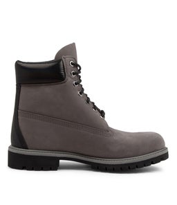 6 PREMIUM ICON BOOTS DARK GREY NUBUCK