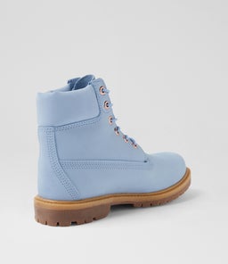 6 PREMIUM ICON BOOT WOMEN'S LIGHT BLUE NUBUCK