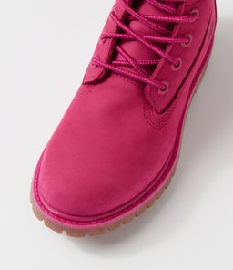 6 PREMIUM ICON BOOT WOMEN'S DARK PINK NUBUCK