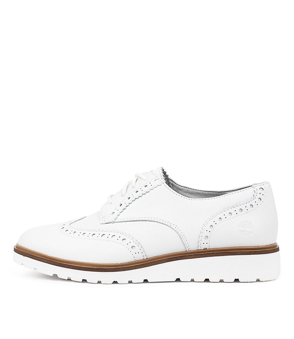 Buy Timberland Ellis Street Oxford White Flats online with free shipping
