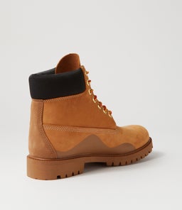 6 PREMIUM RUBBER CUP BOOT TM WHEAT BROWN NUBUCK