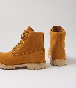 NELLIE 6 INCH LACE UP TM WHEAT LEATHER