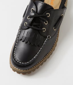NOREEN MULE SHOE TM BLACK FULL GRAIN LEATHER