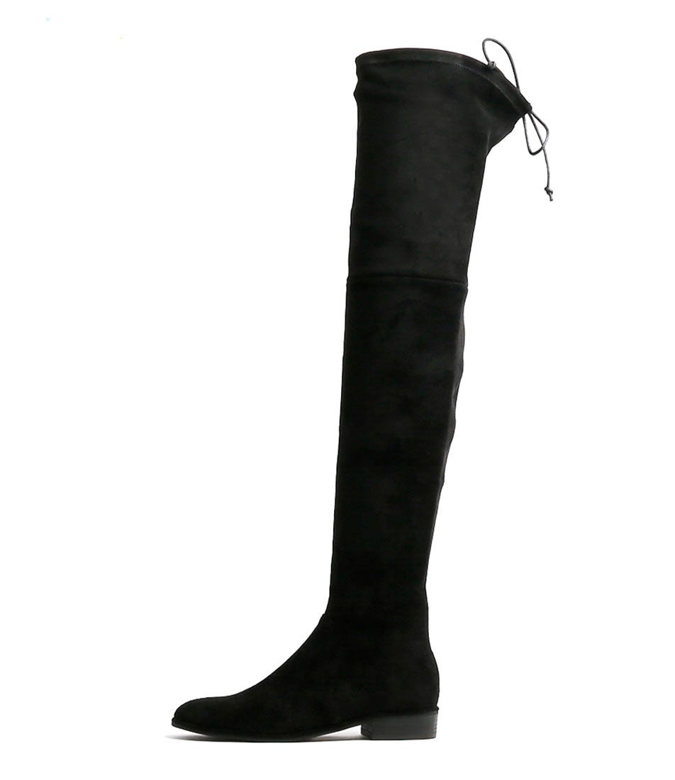 Buy Top End Leer Black Long Boots online with free shipping