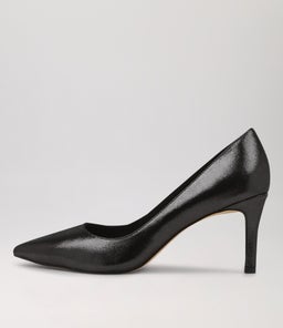 BARRIOS BLACK SHIMMER LEATHER