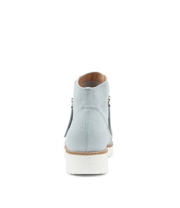 OHMY PALE BLUE WHITE SOLE LEATHER