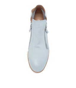 OHMY PALE BLUE WHITE SOLE LEATHER
