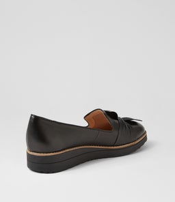 OCLEM BLACK BLACK SOLE LEATHER