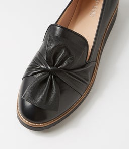 OCLEM BLACK BLACK SOLE LEATHER