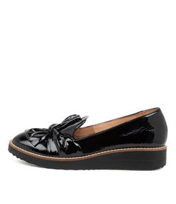 OCLEM BLACK BLACK SOLE PATENT LEATHER