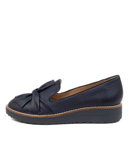 OCLEM NAVY NAVY SOLE LEATHER