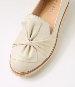 OCLEM ALMOND ALMOND SOLE LEATHER
