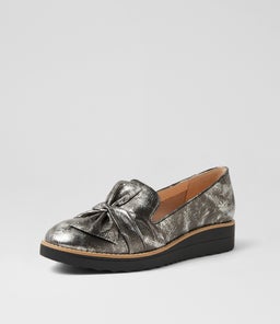 OCLEM BLACK&PEWTER SMUDGE LEATHER